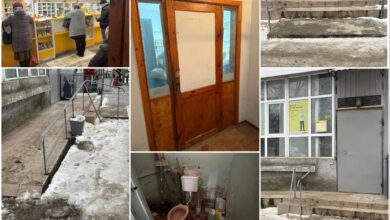 Відділення "Укрпошти" в Миколаєві. Зате логотип новенький... (фото Спартак Гукасян)